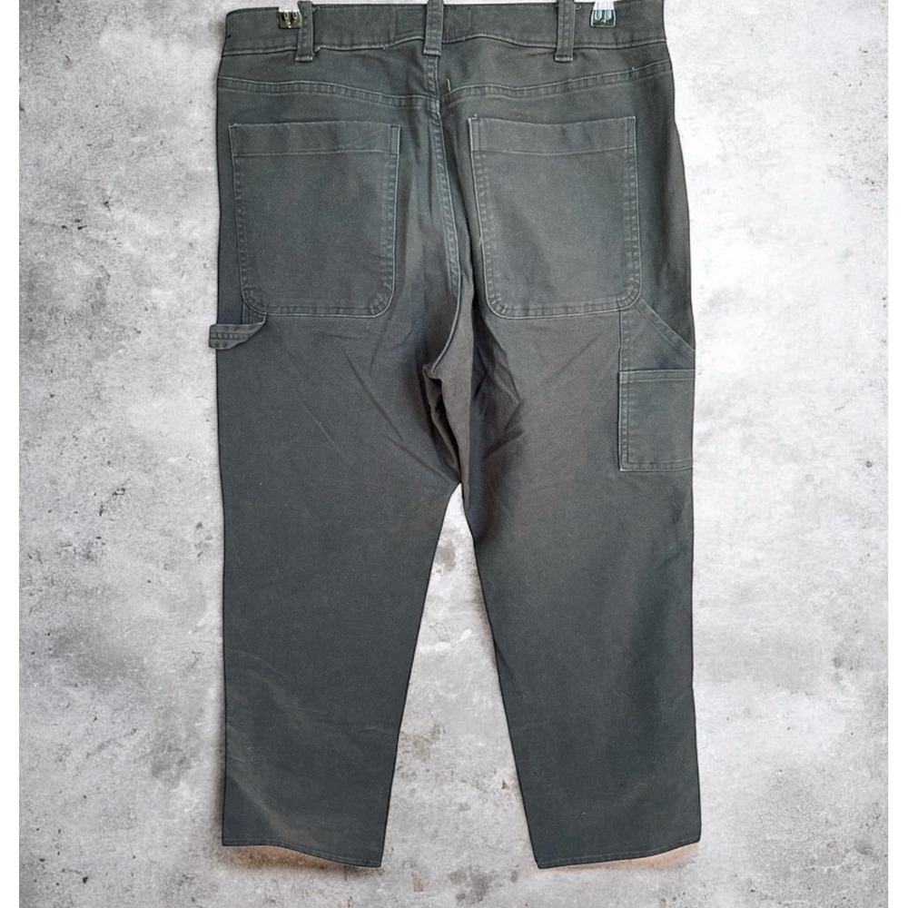 Abercrombie & Fitch Pants Mens Gray 31x30 Utility Carpenter Workwear Stretch